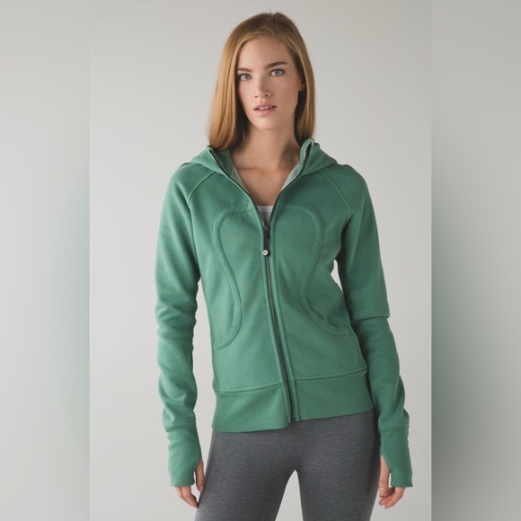 Lululemon Scuba Hoodie - size 4 - vintage green - Picture 1 of 5